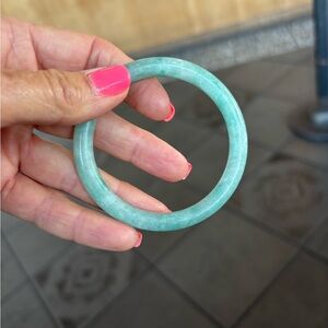 Elegant Jade Green Bangle